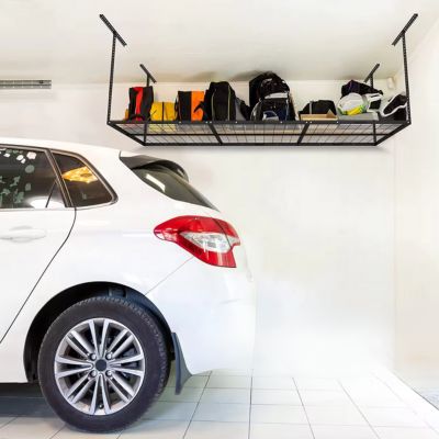 Overhead Storage Rack - Black 72" x 48"