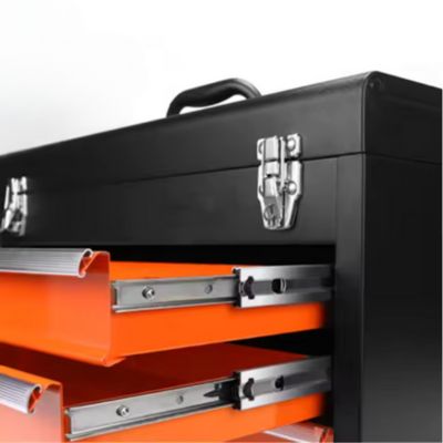 Orange Metal Tool Box