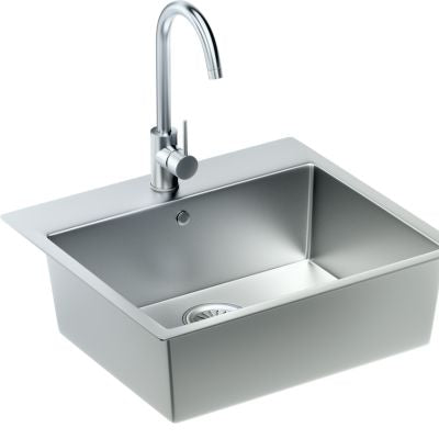 Stainless Steel Utility Sink with Faucet